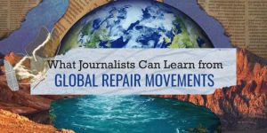 Screenshot from the "What Journalists Can Learn from Global Repair Movements” video 