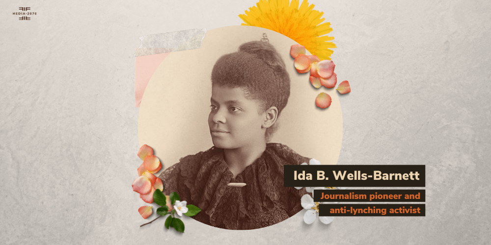 Image of Ida B. Wells-Barnett. Journalism pioneer and anti-lynching activist.